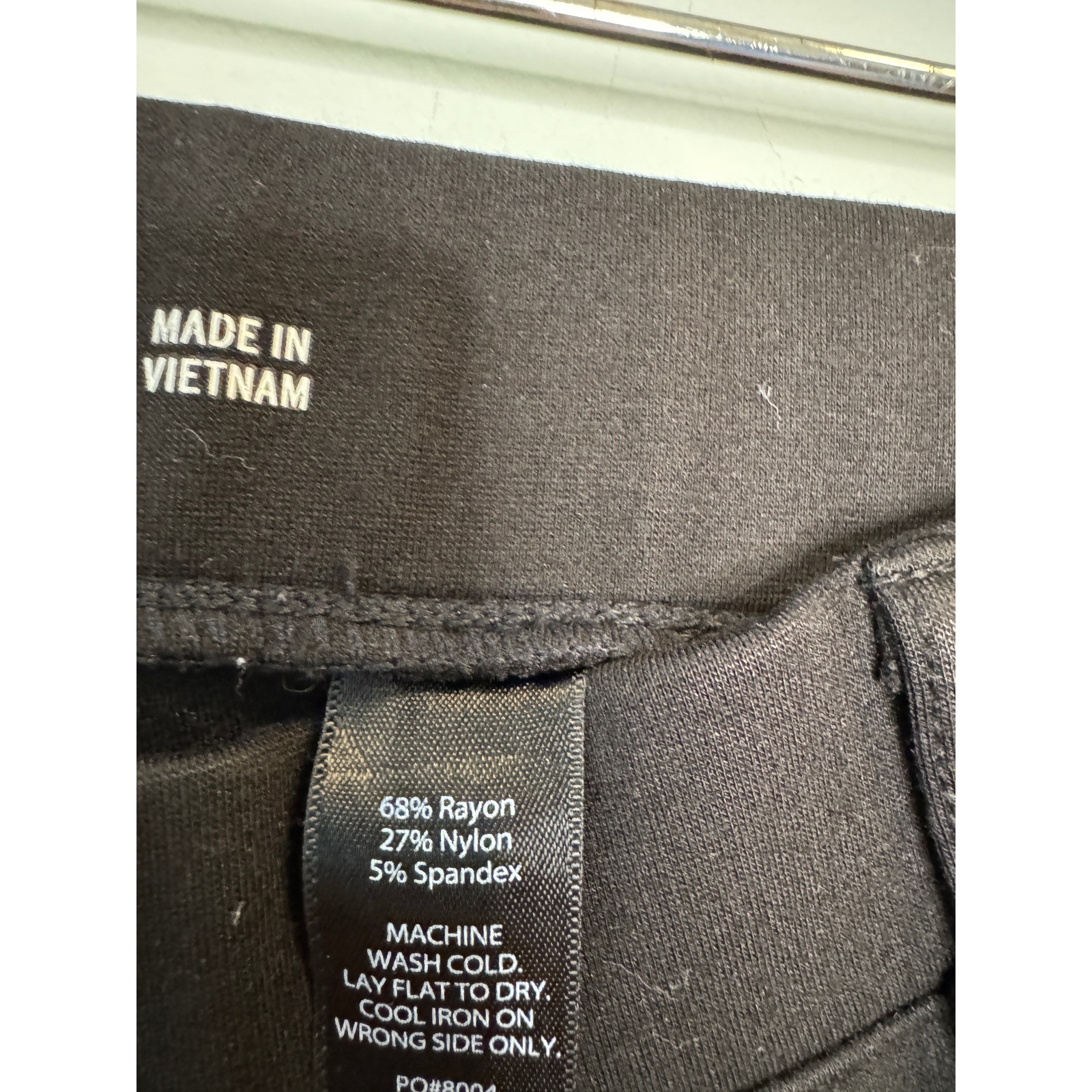 Betabrand Black Straight Leg Pants — image 5 of 6